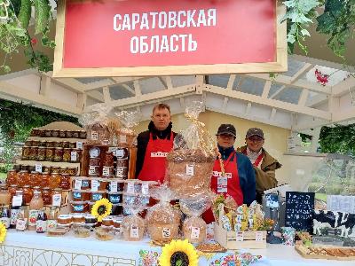 Гастрономические бренды Саратовской области представляют регион на главном гастрофестивале страны