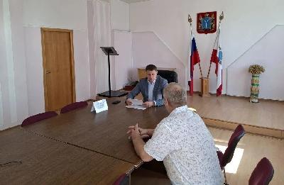 Василий Котов провел личный прием граждан 