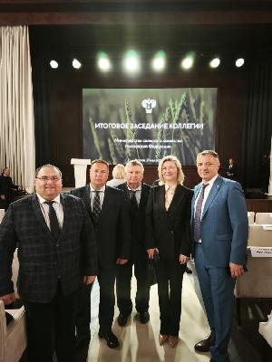 Сегодня принимаю участие в итоговом заседании Коллегии Министерства сельского хозяйства России
